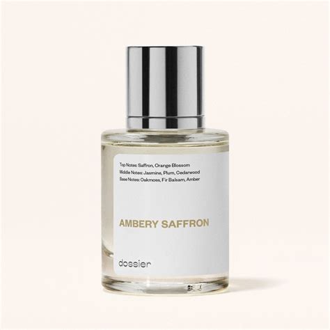 dossier ambery saffron perfume|baccarat rouge 540 dossier fragrance.